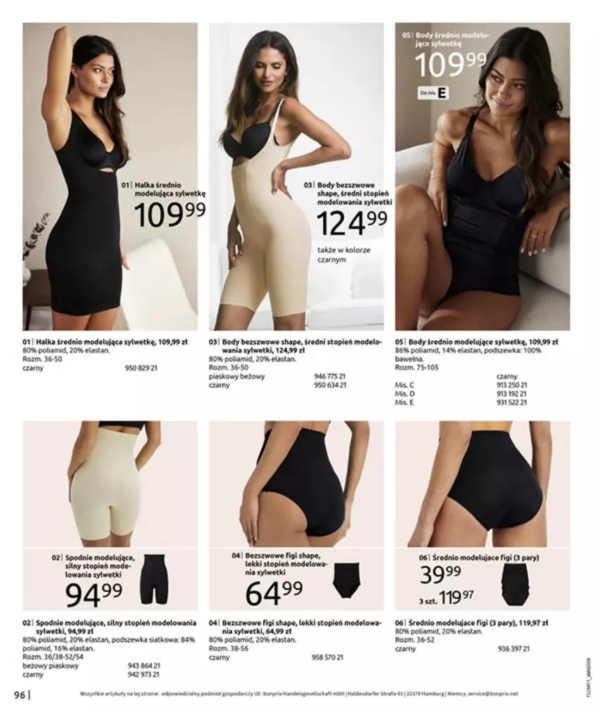 Gazetka promocyjna Bonprix - NA LISTĘ ŻYCZEŃ - ważna 16.12.2025 do 26.01.2026 - strona 98 - produkty: Body, Figi, Moda, Odol, Por, Razer, Top