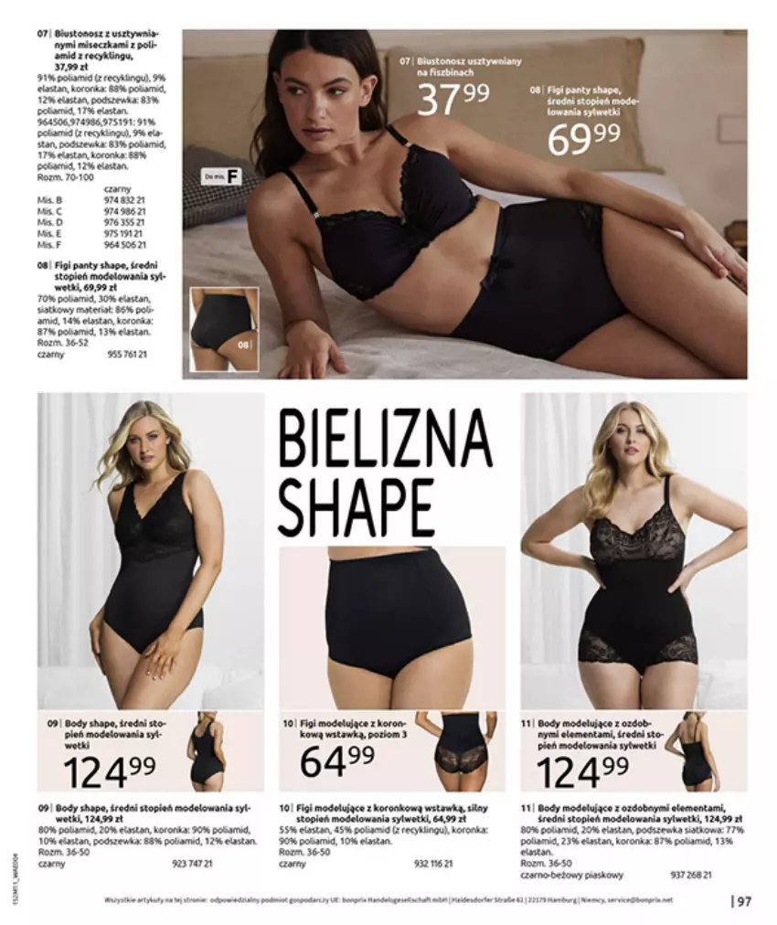 Gazetka promocyjna Bonprix - NA LISTĘ ŻYCZEŃ - ważna 16.12.2025 do 26.01.2026 - strona 99 - produkty: Body, Figi, HP, Moda, Rust, Top