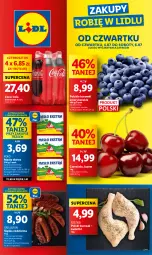 Gazetka promocyjna Lidl - GAZETKA - Gazetka - ważna od 06.07 do 06.07.2024 - strona 1 - produkty: Kurczak, Coca-Cola, Grill, Masło