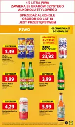 Gazetka promocyjna Lidl - GAZETKA - Gazetka - ważna od 06.07 do 06.07.2024 - strona 31 - produkty: Piwo, Ser, Warka, Radler, Grejpfrut