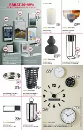 Gazetka promocyjna Jysk - Oferta tygodnia - Gazetka - ważna od 01.02 do 01.02.2022 - strona 14 - produkty: Latarnia, Gra, Kosz na bieliznę, Kosz, Taca, Wazon, Ramka, Doniczka na rośliny, Półka, Zegar