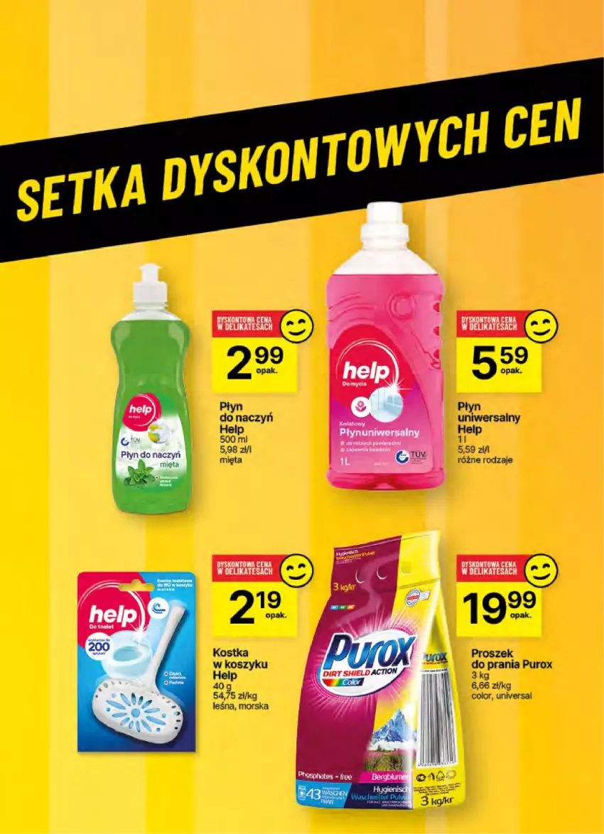 Gazetka promocyjna Delikatesy Centrum - NOWA GAZETKA Delikatesy Centrum od 24 października! 24-30.10.2024 - ważna 24.10 do 30.10.2024 - strona 47 - produkty: Kosz, Mięta, Proszek do prania, Pur