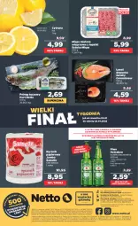 Gazetka promocyjna Netto - Gazetka spożywcza - Gazetka - ważna od 22.01 do 22.01.2022 - strona 20 - produkty: Piwa, Piwo, Piec, Mięso mielone, Por, Gra, Papier, Pstrąg tęczowy, Heineken, Ręcznik, Pstrąg, Mięso