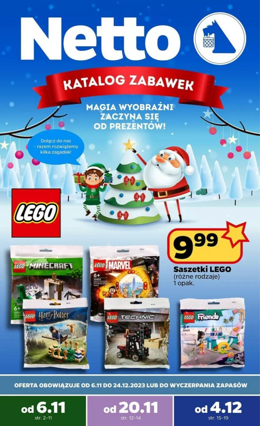 Gazetka promocyjna Netto - ważna 06.11 do 24.12.2023 - strona 1 - produkty: LEGO