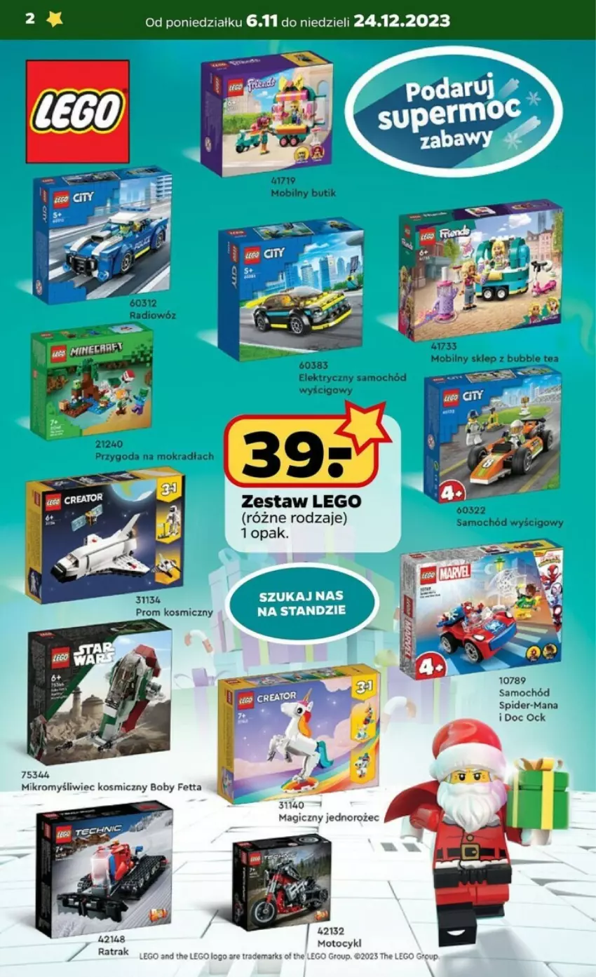 Gazetka promocyjna Netto - ważna 06.11 do 24.12.2023 - strona 12 - produkty: Jednorożec, LEGO, Samochód