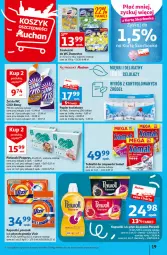 Gazetka promocyjna Auchan - Gazetka Sezon na urlop Hipermarket Auchan - Gazetka - ważna od 28.06 do 28.06.2023 - strona 19 - produkty: Płyn do prania, Domestos, Papier, Zawieszki, Tablet, Cillit Bang, Papier toaletowy, Vizir, Somat, Zmywarki, Tabletki do zmywarki