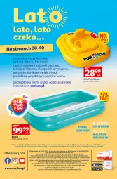 Gazetka promocyjna Auchan - Gazetka Sezon na urlop Hipermarket Auchan - Gazetka - ważna od 28.06 do 28.06.2023 - strona 40 - produkty: Gra, O nas, Materac, Tera, Fa