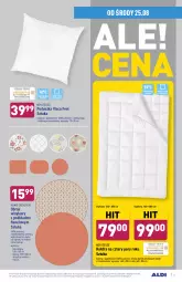 Gazetka promocyjna Aldi - OKAZJE DLA CIEBIE I DOMU - Gazetka - ważna od 28.08 do 28.08.2021 - strona 4 - produkty: Por, Kołdra, Obrus, Poduszka, Podkład