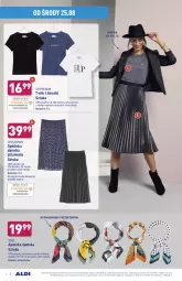 Gazetka promocyjna Aldi - OKAZJE DLA CIEBIE I DOMU - Gazetka - ważna od 28.08 do 28.08.2021 - strona 5 - produkty: Spódnica, Kurtka, T-shirt, Wełna, Fa