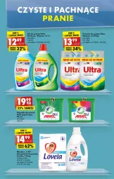 Gazetka promocyjna Biedronka - W tym tygodniu - Gazetka - ważna od 16.04 do 16.04.2022 - strona 55 - produkty: Lovela, Proszek do prania, Perfum, Mleczko, Ariel, Kapsułki do prania