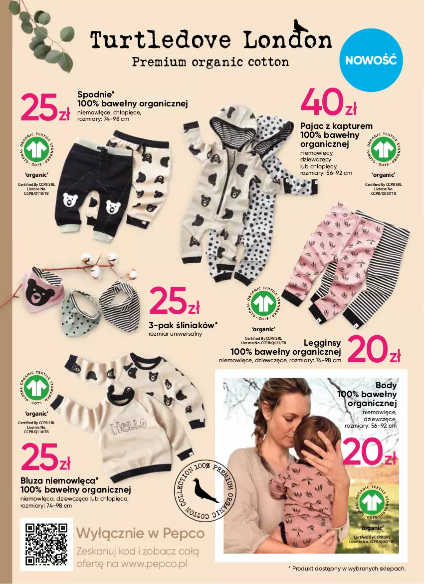 Gazetka promocyjna Pepco - Nowa kolekcja - ważna 08.09 do 21.09.2022 - strona 6 - produkty: Bluza, Body, Gin, Legginsy, Pajac, Spodnie