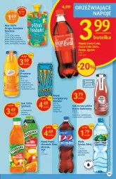Gazetka promocyjna Delikatesy Centrum - Gazetka DC02 - Gazetka - ważna od 19.01 do 19.01.2022 - strona 19 - produkty: Dawtona, Sok, Mus, 7up, Napój energetyczny, Acer, Ananas, Chia, Mirinda, Coca-Cola, Pepsi, Quinoa, Tymbark, Woda, Mango, Napój, Ocet, Kokos, Hortex, Fa