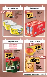 Gazetka promocyjna Netto - Gazetka - ważna od 21.08 do 21.08.2021 - strona 3 - produkty: Piwa, Piwo, Sos, Gra, Kawa ziarnista, Kawa, Tuńczyk, Lavazza, Mango, Olej, Mleko
