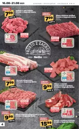Gazetka promocyjna Netto - Gazetka - ważna od 21.08 do 21.08.2021 - strona 4 - produkty: Mięso mielone, Por, Boczek, Mięso, Boczek wieprzowy