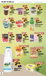 Gazetka promocyjna Netto - Gazetka - ważna od 21.08 do 21.08.2021 - strona 8 - produkty: Ser, Salami, Piątnica, Rama, Bell, Jogurt, Mlekovita, Activia, Szynka, Serek, Pudding, Szynka biała, Ser salami, Gouda, Mleko