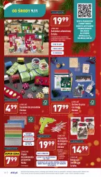 Gazetka promocyjna Aldi - Pełny katalog - Gazetka - ważna od 12.11 do 12.11.2022 - strona 30 - produkty: Por, Gra, Inka, Papier, Klej, Pistolet, Kalendarz, Kalendarz adwentowy