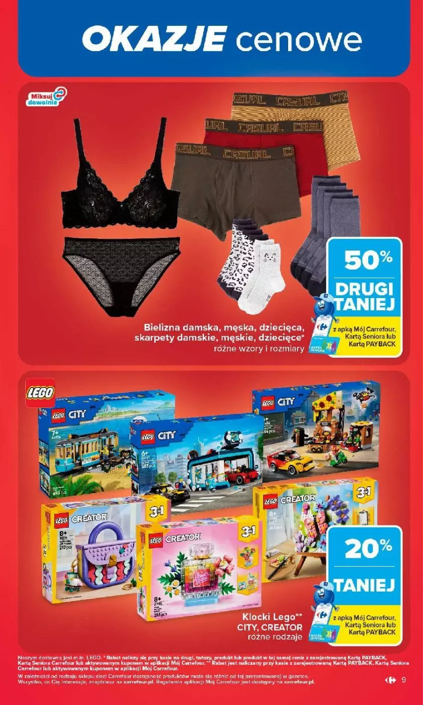 Gazetka promocyjna Carrefour - Gazetka Carrefour, Market z SUMIE najlepszy, od poniedziałku - ważna 22.06 do 28.06.2026 - strona 11 - produkty: Dzieci, Fa, Karp, LEGO