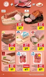 Gazetka promocyjna Carrefour - Gazetka Carrefour, Market z SUMIE najlepszy, od poniedziałku - Gazetka - ważna od 28.06 do 28.06.2026 - strona 16 - produkty: Kiełbasa wiejska, Sok, Ser, Mus, Salami, Sokołów, Pekpol, Papryka, Szynka konserwowa, Szynka, Boczek, Kiełbasa, Pomidory
