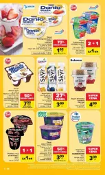 Gazetka promocyjna Carrefour - Gazetka Carrefour, Market z SUMIE najlepszy, od poniedziałku - Gazetka - ważna od 28.06 do 28.06.2026 - strona 22 - produkty: Ser, Mus, Gra, Danone, Panna cotta, Zott, Bell, Jogurt, Mascarpone, Serek homogenizowany, Serek, Pudding, Bakoma, Aronia, Danio, Bella, Deser, Jogobella, Jogurt pitny, Monte