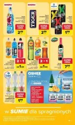 Gazetka promocyjna Carrefour - Gazetka Carrefour, Market z SUMIE najlepszy, od poniedziałku - Gazetka - ważna od 28.06 do 28.06.2026 - strona 35 - produkty: Tiger, Lipton, Kubuś Waterrr, Oshee, Kubuś, Woda, Napój, Nestea