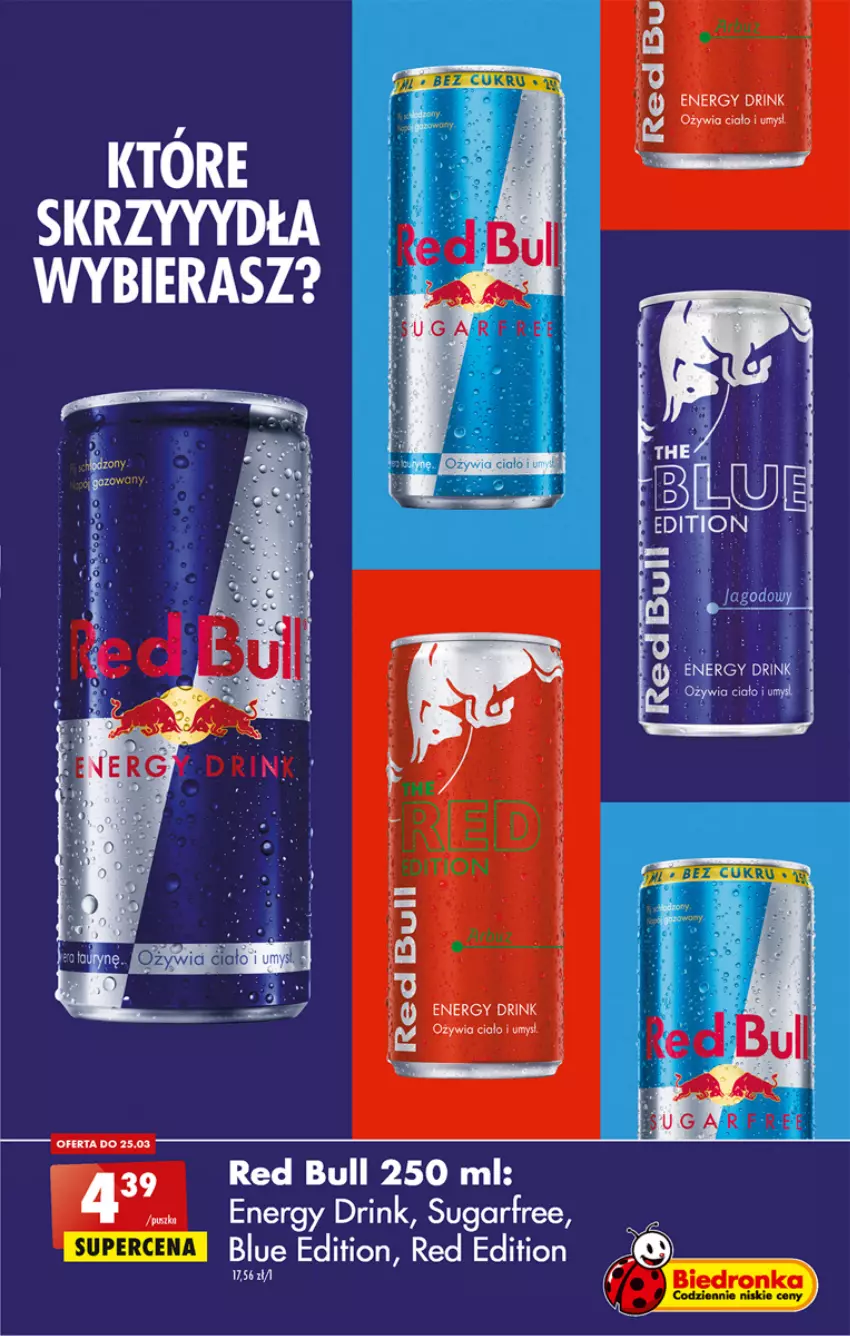 Gazetka promocyjna Biedronka - ważna 23.03 do 29.03.2023 - strona 47 - produkty: Red Bull