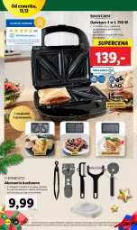Gazetka promocyjna Lidl - GAZETKA - Gazetka - ważna od 18.12 do 18.12.2022 - strona 34 - produkty: Tran, Szczypce, Gofry, Grill