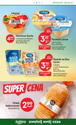Gazetka promocyjna Żabka - Hity Tygodnia - Gazetka - ważna od 25.04 do 25.04.2023 - strona 39 - produkty: Hummus, Sos, Mus, Pastella, Sante, Chleb, Lisner