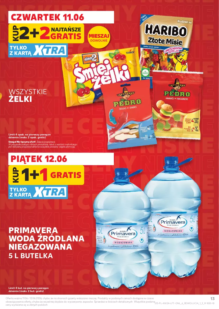 Gazetka promocyjna Kaufland - Gazetka tygodnia - ważna 11.06 do 17.06.2026 - strona 13 - produkty: Gra, LANA, Por, Prima, Primavera, Waga, Woda