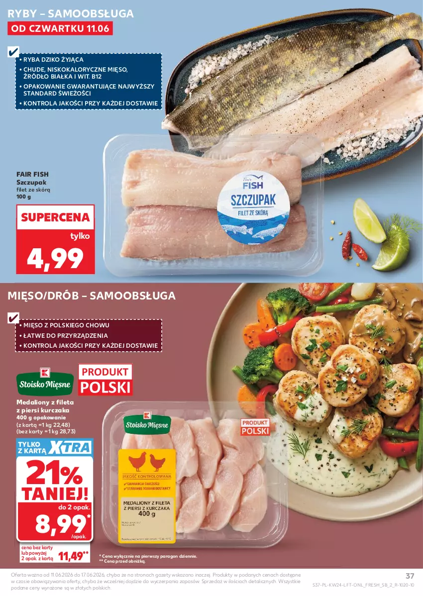 Gazetka promocyjna Kaufland - Gazetka tygodnia - ważna 11.06 do 17.06.2026 - strona 37 - produkty: Drób, Fa, Kurczak, Lion, Mięso, Ryba, Zupa