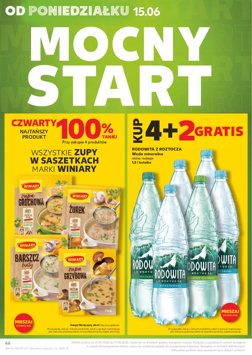 Gazetka promocyjna Kaufland - Gazetka tygodnia - ważna 11.06 do 17.06.2026 - strona 66 - produkty: Gra, Por, Waga, Winiary, Woda, Woda mineralna