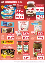 Gazetka promocyjna Kaufland - Gazetka tygodnia - Gazetka - ważna od 17.06 do 17.06.2026 - strona 10 - produkty: Nutella, Sos, Sok, Ser, Por, Gra, Ogórki konserwowe, Praliny, Raffaello, Lody, Czekolada, Miód, Rolnik, Ferrero, E. Wedel, Waga, Kokos, Fa