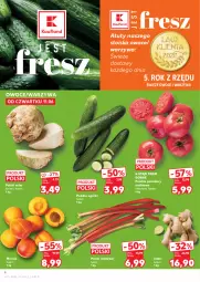 Gazetka promocyjna Kaufland - Gazetka tygodnia - Gazetka - ważna od 17.06 do 17.06.2026 - strona 4 - produkty: Warzywa, Seler korzeń, Owoce, Pomidory, Imbir