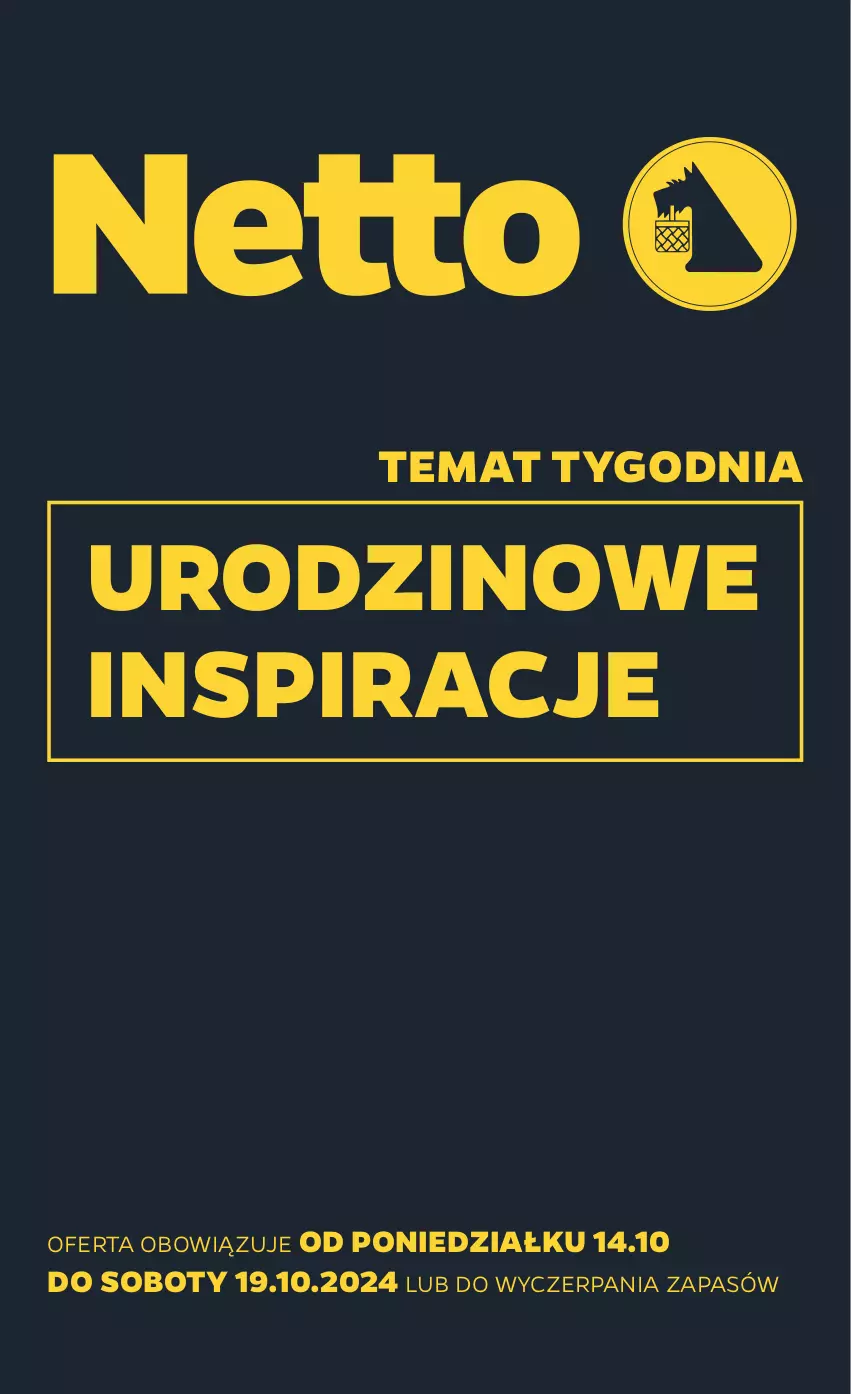 Gazetka promocyjna Netto - Od Poniedziałku Przemysłowa - ważna 14.10 do 19.10.2024 - strona 1