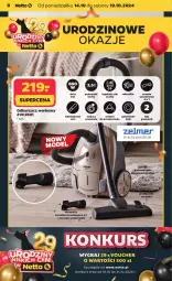 Gazetka promocyjna Netto - Od Poniedziałku Przemysłowa - Gazetka - ważna od 19.10 do 19.10.2024 - strona 8 - produkty: Teleskop, Odkurzacz, Por, Rura, Szczotka, Tran, Sport, Orka