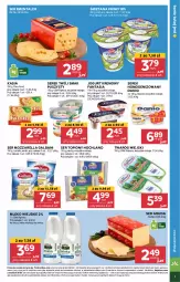 Gazetka promocyjna Stokrotka - Market - Gazetka - ważna od 19.03 do 19.03.2025 - strona 9 - produkty: Mozzarella, Ser topiony, Warzywa, Top, Ser, Ementaler, Twaróg, Jogurt, Serek homogenizowany, Serek, Hochland, Galbani, Fanta, Danio, Owoce, Twój Smak, Gouda, Kasia, Mięso, Mleko, Fa