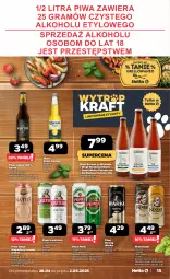 Gazetka promocyjna Netto - Od Poniedziałku - Gazetka - ważna od 02.05 do 02.05.2025 - strona 15 - produkty: Piwa, Piwo, Por, Gra, Kasztelan, Warka, Perła, SESSIO, Grill, Karmi, Kozel