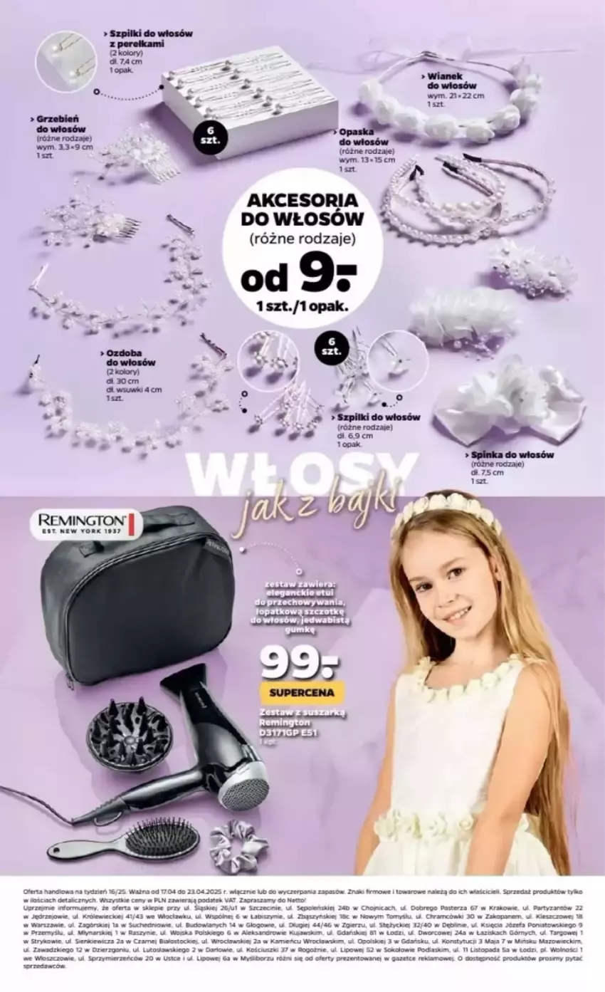 Gazetka promocyjna Netto - ważna 17.04 do 23.04.2025 - strona 7 - produkty: Dell, Fa, Mus, Ozdoba, Remington, Sól, Top
