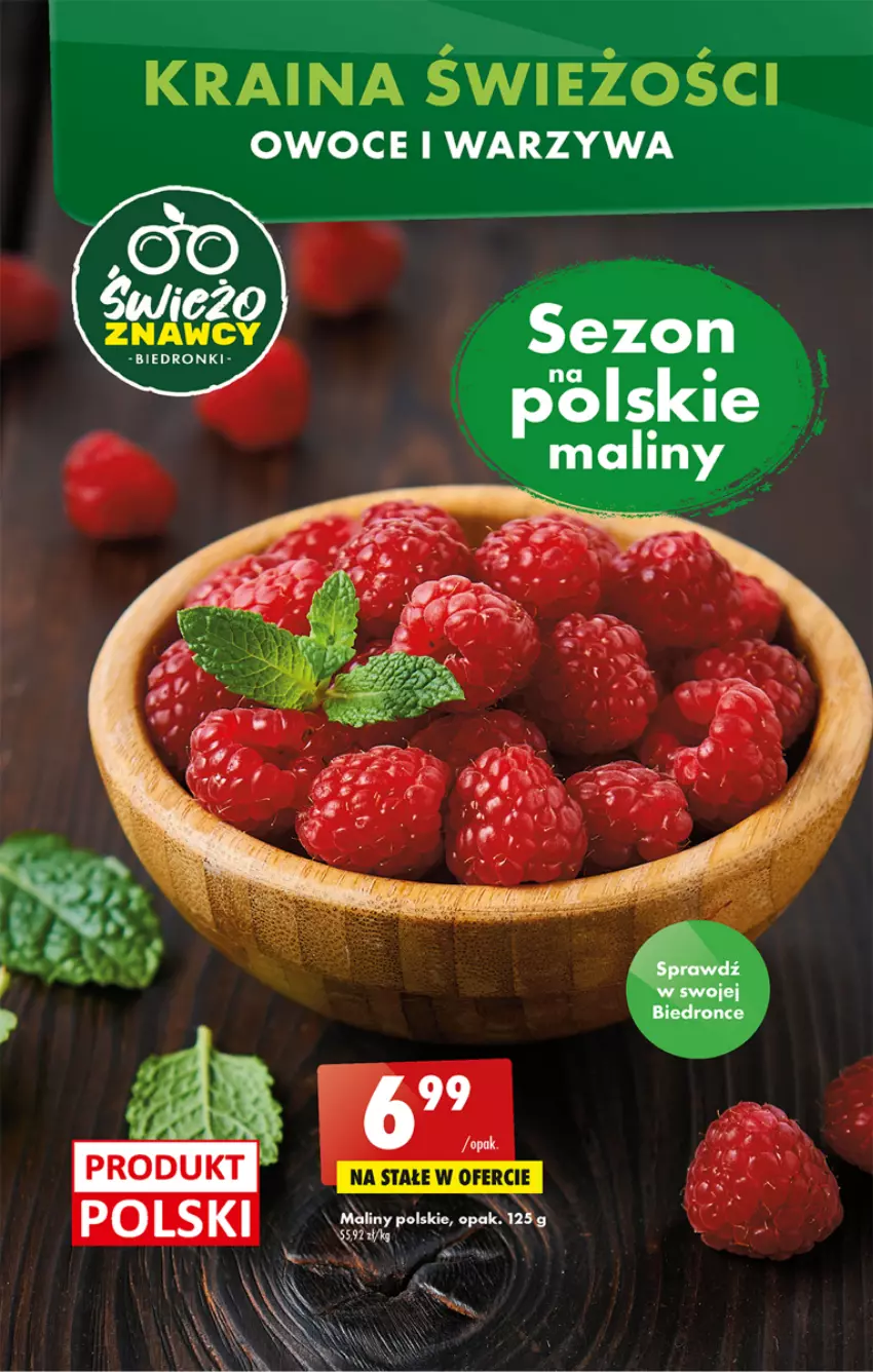 Gazetka promocyjna Biedronka - ważna 14.07 do 20.07.2022 - strona 15 - produkty: Fa, Owoce, Warzywa