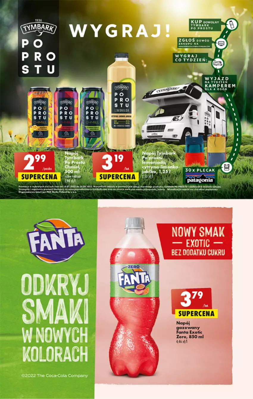 Gazetka promocyjna Biedronka - ważna 14.07 do 20.07.2022 - strona 41 - produkty: Fa, Fanta, Gra, Tymbark