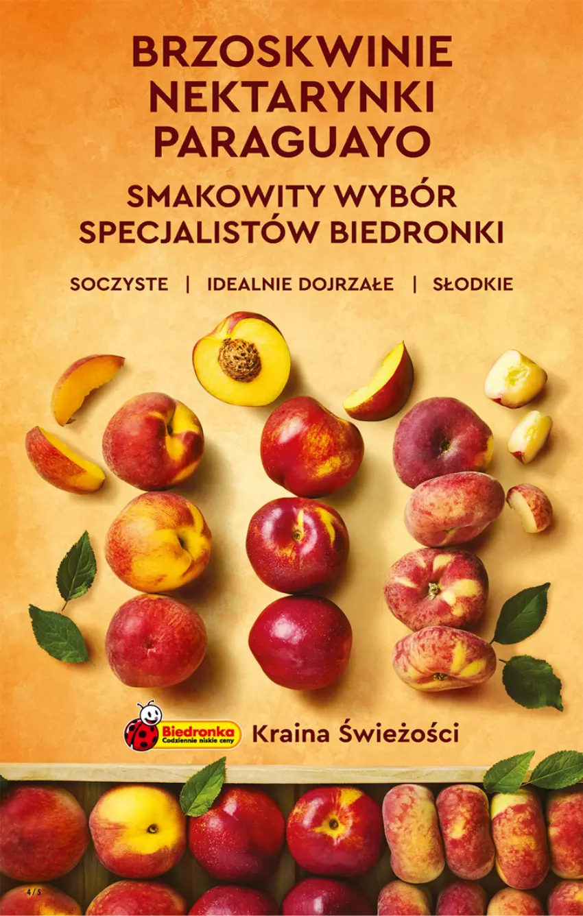 Gazetka promocyjna Biedronka - ważna 14.07 do 20.07.2022 - strona 61 - produkty: Brzoskwinie, Nektar