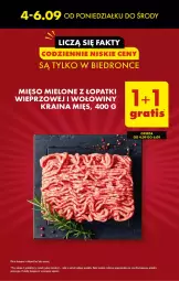 Gazetka promocyjna Biedronka - Od poniedzialku - Gazetka - ważna od 09.09 do 09.09.2023 - strona 5 - produkty: Mięso mielone, Mięso mielone z łopatki wieprzowej, Sok, Por, Rama, Mięso