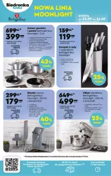 Gazetka promocyjna Biedronka - Od poniedzialku - Gazetka - ważna od 09.09 do 09.09.2023 - strona 64 - produkty: Sok, Ser, Noż, Gra, Nożyczki, Blender ręczny, Blender, Garnek, Rozdrabniacz, Stojak, Pojemnik, Mikser, Uchwyty, Mieszadło, Patelnia, Podkład