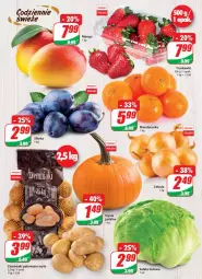 Gazetka promocyjna Dino - Gazetka - Gazetka - ważna od 21.09 do 21.09.2021 - strona 10 - produkty: Cebula, Sałata lodowa, Truskawki, Ziemniaki, Sałat