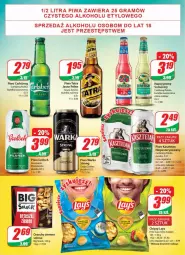 Gazetka promocyjna Dino - Gazetka - Gazetka - ważna od 21.09 do 21.09.2021 - strona 15 - produkty: Piwo, Somersby, Kasztelan, Chipsy, Warka, Tatra, Carlsberg, Napój
