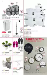 Gazetka promocyjna Jysk - Oferta tygodnia - Gazetka - ważna od 13.07 do 13.07.2021 - strona 13 - produkty: Ubrania, Sok, Gra, Kosz na bieliznę, Walizka, Sandał, Kosz, Pojemnik, Zegar, Lampa podłogowa, Roślina sztuczna, Pojemnik do przechowywania, Suszarka, Drzwi, Lampa, Mięta
