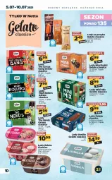 Gazetka promocyjna Netto - Gazetka spożywcza - Gazetka - ważna od 10.07 do 10.07.2021 - strona 10 - produkty: Lody, Roller