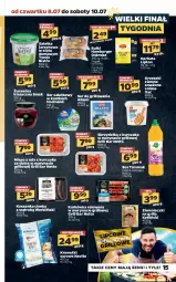 Gazetka promocyjna Netto - Gazetka spożywcza - Gazetka - ważna od 10.07 do 10.07.2021 - strona 15 - produkty: Kurczak, Sałatka, Sos, Ser, Orzeszki, Hamburger, Sałat, Lipton, Burger, Skrzydełka z kurczaka, Hochland, Kaszanka, Krewetki, Grill, Orzeszki ziemne, Herbata, Kasza, Mięso