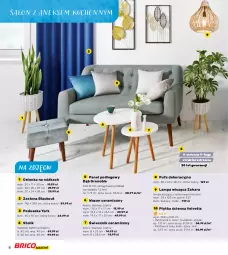 Gazetka promocyjna Bricomarche - Gazetka - Gazetka - ważna od 10.07 do 10.07.2021 - strona 8 - produkty: Puf, Płytka, Stolik, Wazon, Zasłona, Velvet, Lack, Panel podłogowy, Poduszka, Lampa, Podkład, Osłonka, Lampa wisząca, Fa