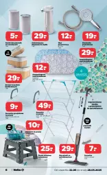 Gazetka promocyjna Netto - Od Czwartku Przemysłowa - Gazetka - ważna od 28.05 do 28.05.2025 - strona 6 - produkty: Grzejnik, Słuchawka prysznicowa, Ser, Mop, Mata łazienkowa, Stołek, Szczotka, Kosz, Pojemnik, Suszarka, Kubek, Suszarka na pranie