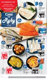 Gazetka promocyjna Kaufland - Gazetka tygodnia - Gazetka - ważna od 13.09 do 13.09.2023 - strona 28 - produkty: Sos, Pstrąg tęczowy, Płaty śledziowe, Miruna, Pstrąg, Krewetki, Koreczki śledziowe, Dorsz